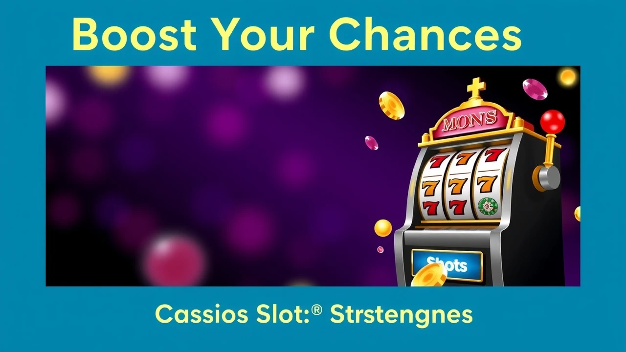 Boost Your Chances: Casino Slot Winning Strategies